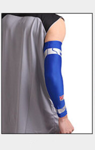 1PC Respirabil Uscare Rapidă Protecție UV Maneci pentru braț de alergare Baschet Cot Pad Apărători de fitness Sport Ciclism Încălzitoare de brațe