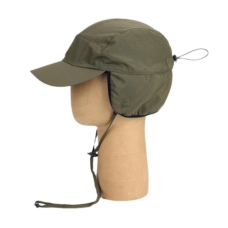 Регулируеми мъжки зимни шапки Леки водоустойчиви топли наушници с поларена подплата Бейзболна шапка за ски сняг Шапка за катерене