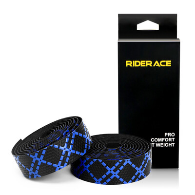 Bandă de ghidon de bicicletă cu 2 dop de bară Absorbție anti-alunecare a șocurilor Curele de înfășurare pentru bicicletă de drum Pu+Eva Bandă de prindere de curse Confortabil Moale