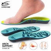 【Xxin】 EVA Orteză Sport Branț Inserție Pad pantofi Suport arc Pernă pentru călcâi Unisex Îngrijire picioare mărime 35-46