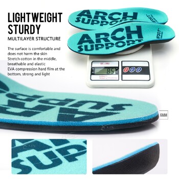 【Xxin】EVA Orthotic Sports Insole Insert Pad Shoe Pad Arch Support Heel Cushion Unisex Foot Care size 35-46