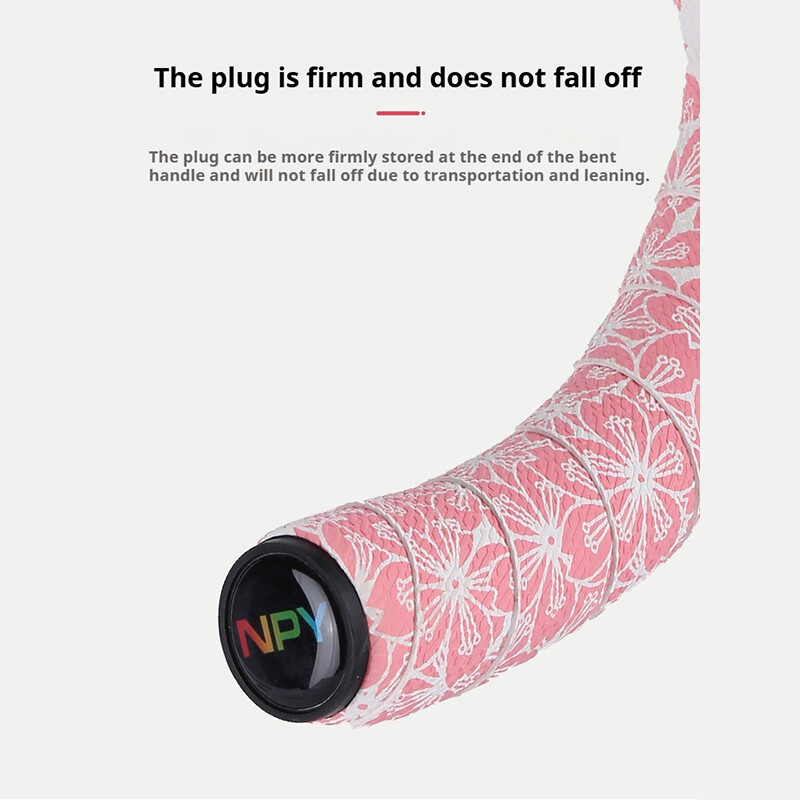 ESLNF benzi pentru ghidon pentru bicicletă de șosea, flori de cireș, mânere pentru ciclism, înveliș anti-șoc, mâner pentru ciclism, curele de bară cu dopuri de bară