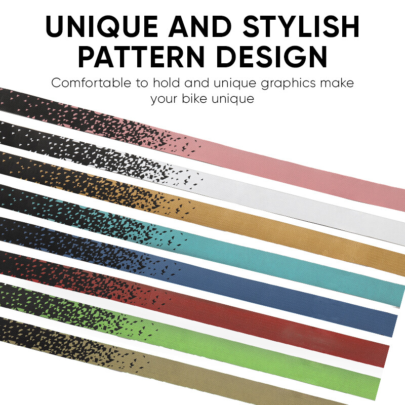 Curea pentru ghidon de bicicletă, care amortizează șocurile, bandă pentru ghidon de bicicletă PU+EVA, bandă de bară pentru bicicletă de drum, accesorii anti-alunecare pentru biciclete