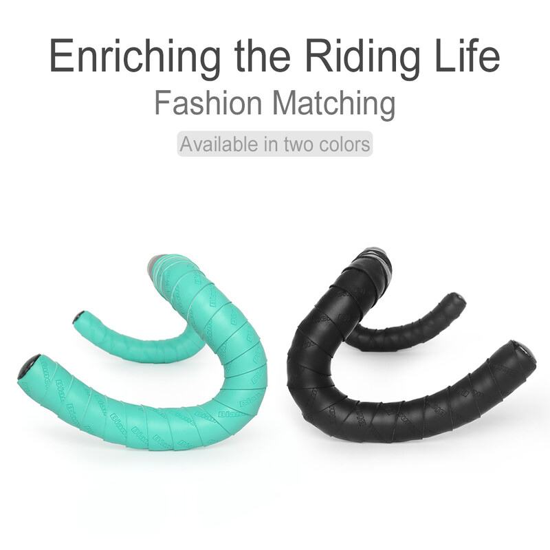 1 pereche bandă de ghidon pentru bicicletă de drum PU EVA anti-alunecare care absoarbe șocurile rezistentă la uzură bandă de bară pentru bicicletă Accesorii pentru ciclism