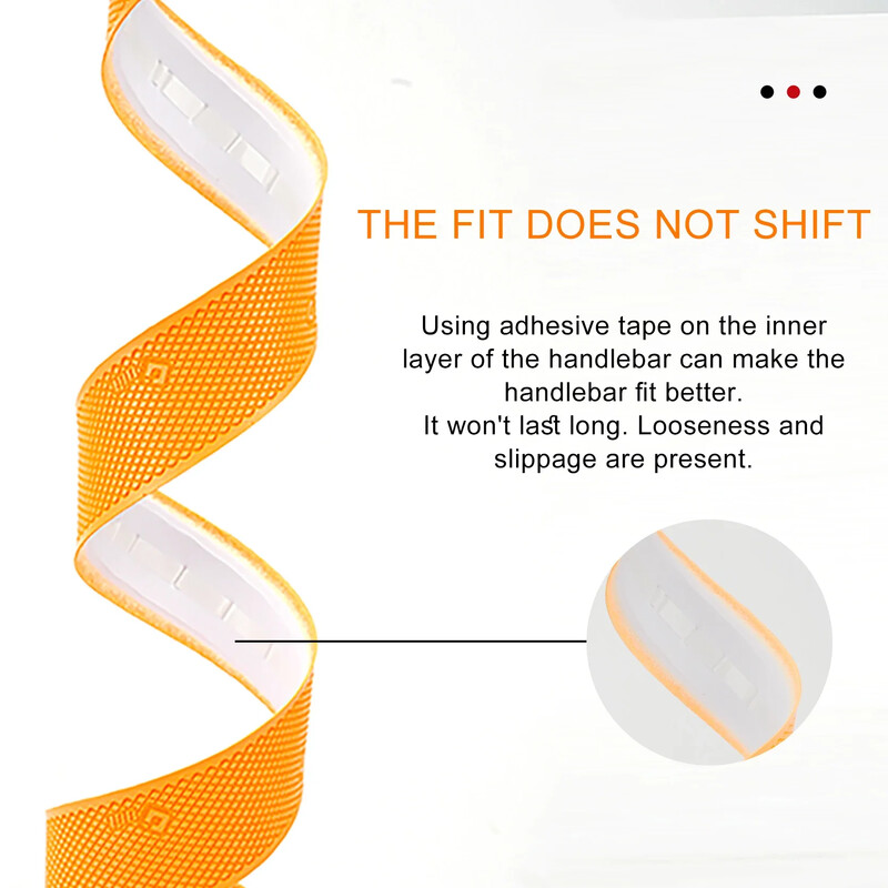 ODI bandă pentru ghidon de bicicletă Cureaua de absorbție a șocurilor Curea de ciclism ultraușoară rezistentă la uzură Accesorii pentru bicicletă de drum