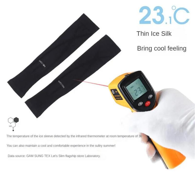 Husă pentru mâneci de răcire unisex Protecție solară UV Pescuit în aer liber Sport Alergare Maneci pentru ciclism Ascunde capac pentru braț pentru tatuaje 토시