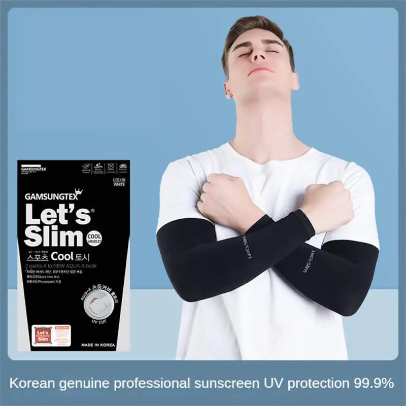 Husă pentru mâneci de răcire unisex Protecție solară UV Pescuit în aer liber Sport Alergare Maneci pentru ciclism Ascunde capac pentru braț pentru tatuaje 토시