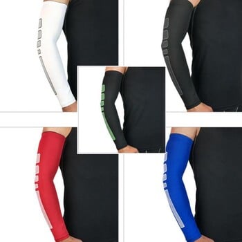 1 τμχ Sport Warmers Sleeves Bike Cycling Breathable Running Fitness Προστατευτικά μαξιλαράκια αγκώνων Μπάσκετ Μπράτσο μπράτσο για άνδρες και γυναίκες