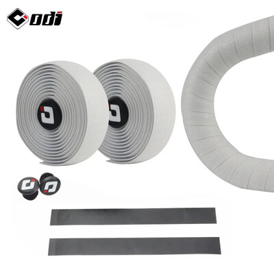 1 pereche PU EVA capac colorat pentru ghidon anti-alunecare ODI bandă moale pentru mâner pentru șoc pentru bicicletă de drum, accesorii pentru biciclete