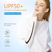 Mâneci sport din mătase de gheață Cremă solară Protecție UV Protecție solară Ciclism în aer liber Alergare Sală de fitness Răcire Husă de braț de vară