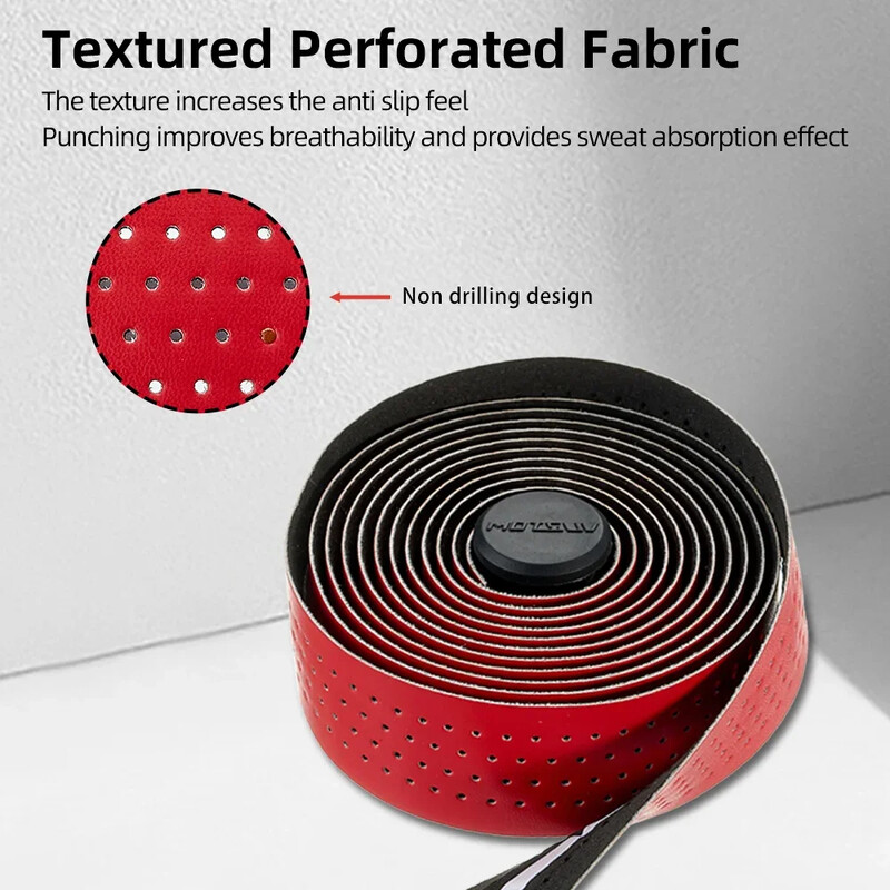 Bandă pentru ghidon pentru bicicletă de drum Benzi de bară EVA/PU Bandă moale anti-vibrații Banda de bară durabilă Anti-alunecare