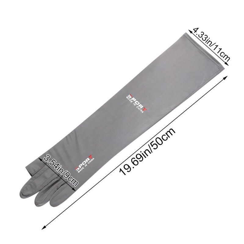 1 pereche de mâneci de răcire pentru brațe pentru sport, alergare, mănuși de protecție solară UV, femei, bărbați, pescuit în aer liber, mâneci de conducere, ciclism