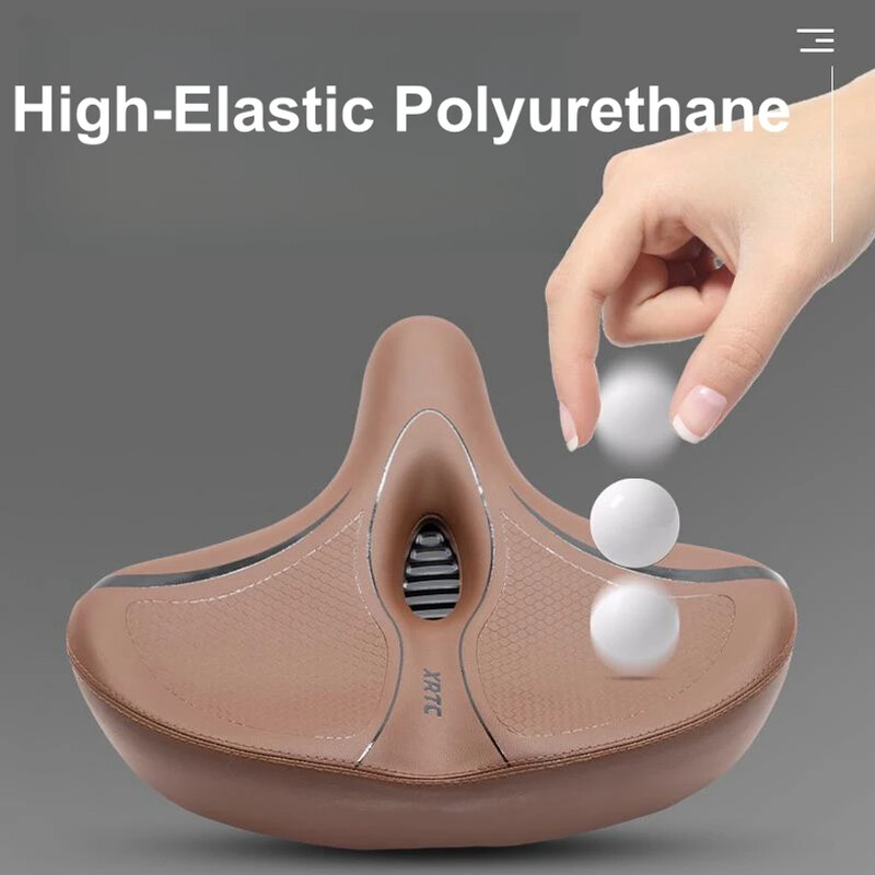 Scaun de bicicletă supradimensionat Șa de bicicletă de schimb confortabilă Șa de bicicletă moale, foarte mare, impermeabilă Echipament universal de ciclism