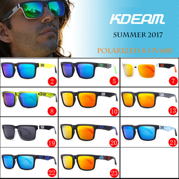 Ανδρικά γυαλιά ηλίου Polarized Square Γυαλιά Ψαρέματος Sport Flow Summer T126