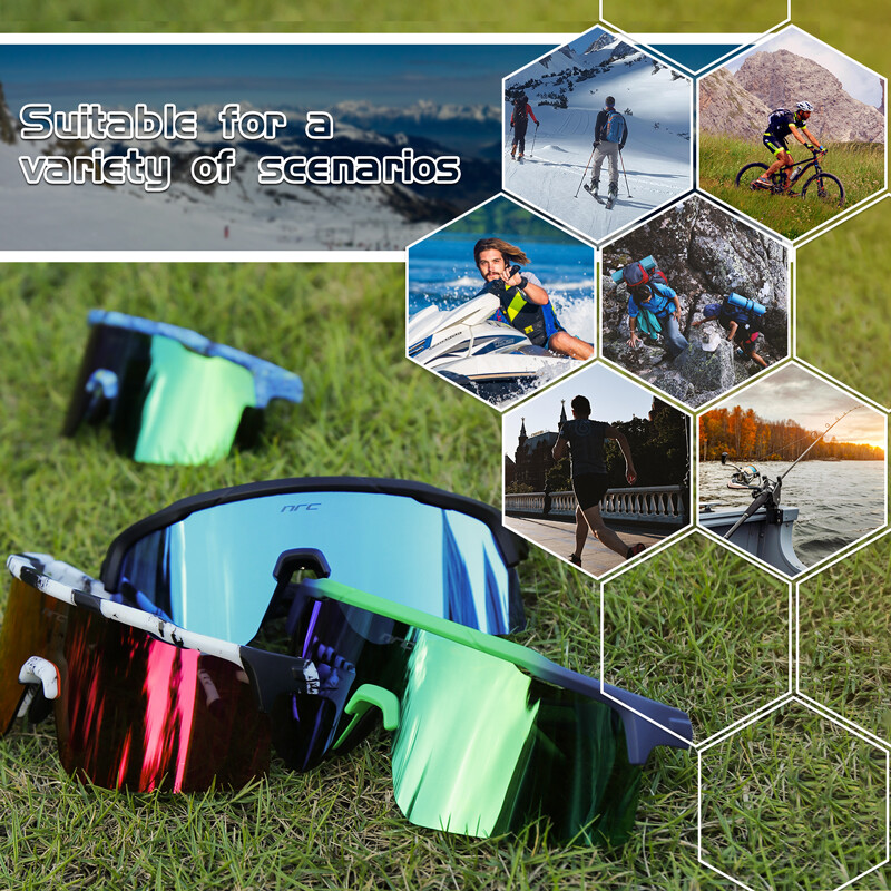 Ochelari de drumeție NRC Ochelari de sport Ochelari de soare pentru ciclism în aer liber Bărbați UV400 Ochelari de călărie pentru bicicletă MTB Conduit femeie Ochelari de drumeție