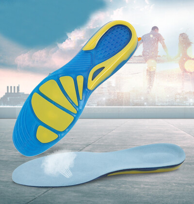 Branțuri cu gel de silicon Îngrijirea picioarelor pentru fasciita plantară Călcâiat Alergare Branțuri sport Tampoane de absorbție a șocurilor branț ortopedic arc