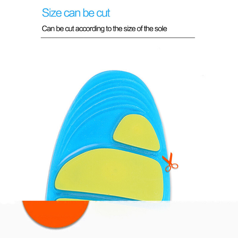 Branțuri cu gel de silicon Îngrijirea picioarelor pentru fasciita plantară Călcâiat Alergare Branțuri sport Tampoane de absorbție a șocurilor branț ortopedic arc