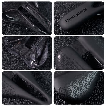 ThinkRider TR03 Full Carbons Fiber Saddle Ultralight 116g Ανοιχτή σέλα υψηλής απόδοσης SuperFlow MTB αγώνας δρόμου Σέλα ποδηλάτου