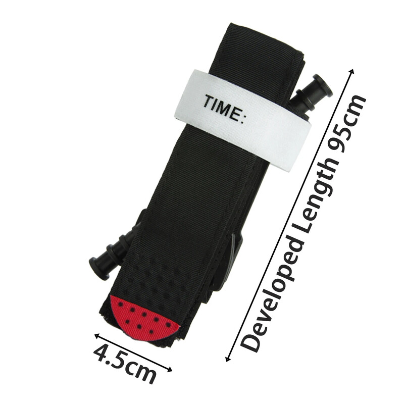 1 bucată albastru/roșu/kaki/negru turnichet pisică tactică militar supraviețuire în aer liber turnichet de luptă rotativ de prim ajutor de urgență medicală