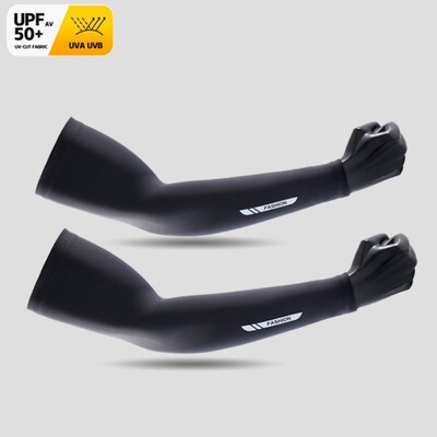 1 páros kar hüvely, légáteresztő, gyorsan száradó UV védelem kerékpározás sport ujjú jégszövet fényvédő sportruházat fitnesz kar hüvely