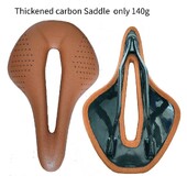 Șa de bicicletă 2024, cu îngroșare, șa ultrauşoară din carbon EVA, 245x155mm, scaune pentru bicicletă pentru MTB, pietriș, scaun pentru bicicletă de drum, piese de ciclism