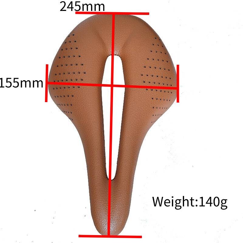 Șa de bicicletă 2024, cu îngroșare, șa ultrauşoară din carbon EVA, 245x155mm, scaune pentru bicicletă pentru MTB, pietriș, scaun pentru bicicletă de drum, piese de ciclism
