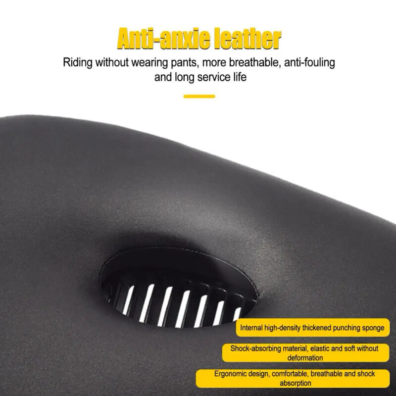 Scaun moale pentru bicicletă Biciclete electrice late Șa pentru bicicletă de munte Pernă de scaun pentru bicicletă universală respirabilă de primăvară Bicicletă în aer liber Comerț cu ridicata