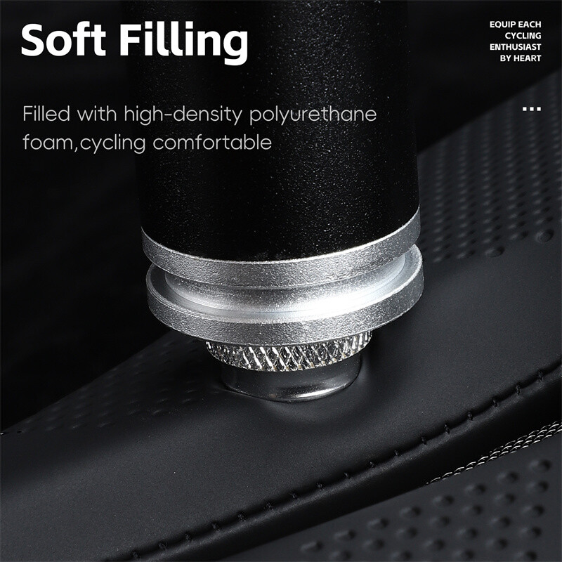 WEST BIKING Șa de bicicletă Hollow, confortabilă, rezistentă la șocuri, din piele PU, anti-alunecare, ușoară, MTB, șa de bicicletă de drum