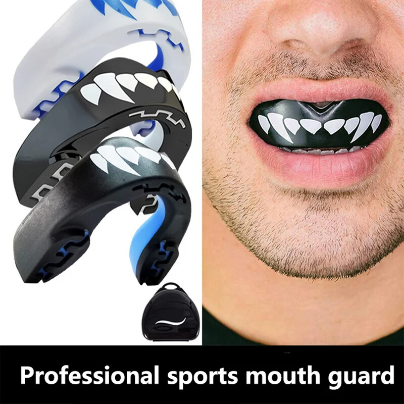 Protectie bucala Sport - Tehnologie 3D Teeth Protectie bucala cu dublu strat Potrivire perfecta Adulti cu carcasa - Boil & Bite Mouth