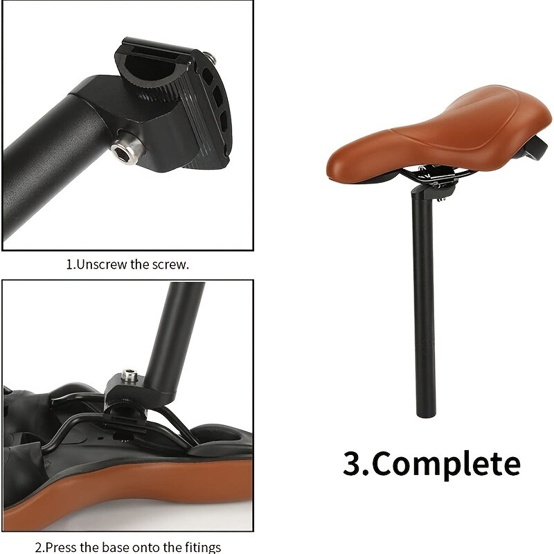 Șa de bicicletă ZHIQIU Șa de bicicletă confortabilă pentru partajare în oraș