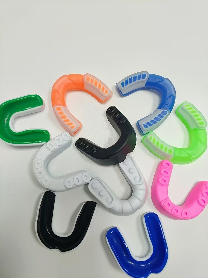 Apărător de gură sport baschet, Rugby Karate box Apărător de gură bretele taekwondo Protector de dinți pentru adulți și copii