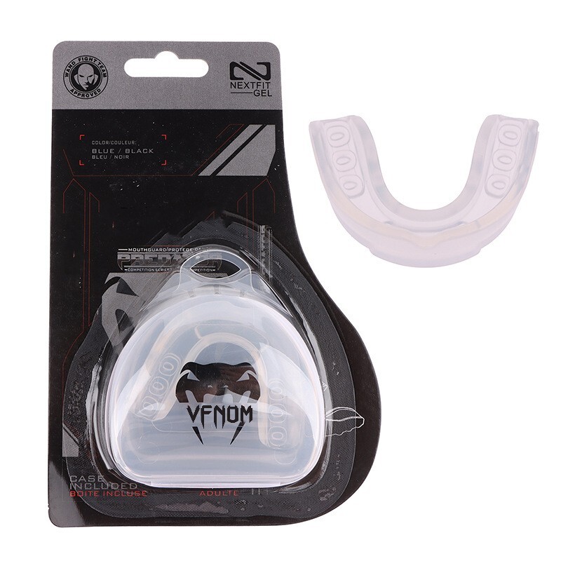 Apărător de gură sport baschet, Rugby Karate box Apărător de gură bretele taekwondo Protector de dinți pentru adulți și copii