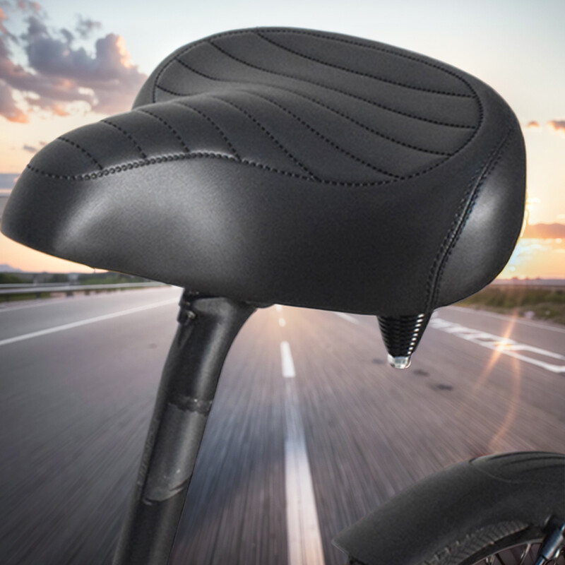 Scaun de bicicletă confortabil pentru bărbați și femei Sau de înlocuire a șai de bicicletă cu absorbție a șocurilor pentru biciclete pliabile de drum MTB