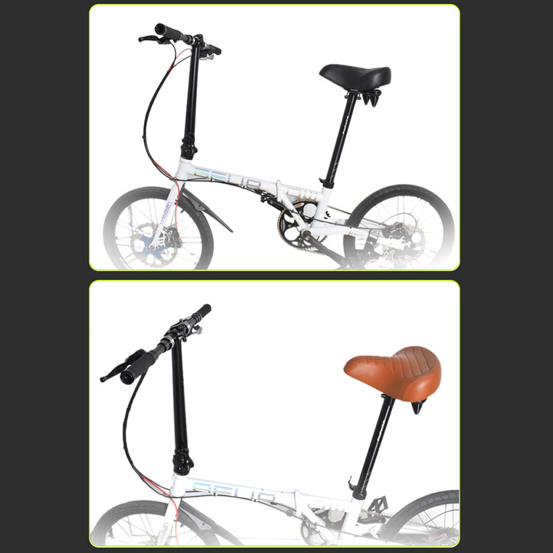 Scaun de bicicletă confortabil pentru bărbați și femei Sau de înlocuire a șai de bicicletă cu absorbție a șocurilor pentru biciclete pliabile de drum MTB