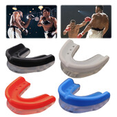Protecție bucală pentru sport de luptă Piesa bucală de baschet cu două straturi Protecție dentară de box îngroșată pentru antrenament MMA Muay Thai