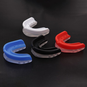 Fighting Sports Mouth Guard Dual Layer Mouthpiece Basketball Thickened Boxing Tooth Guard for MMA Muay Thai Training