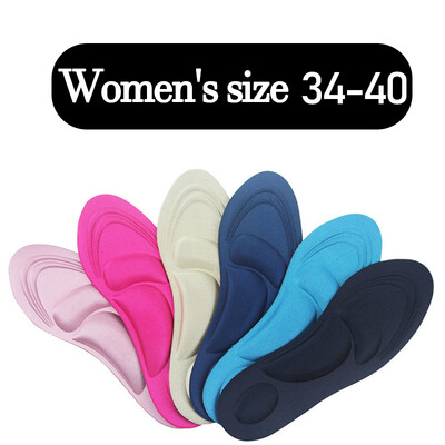 Branțuri de masaj tăiabile 4D Ameliorează durerea Tampoane moale din spumă cu memorie pentru pantofi Suport pentru arc Inserții de pernă pentru picioare, respirabile, anti-miros