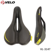 VELO VL-3147 Șa de bicicletă MTB PU, pernă moale, respirabilă pentru scaunul din față, confortabilă, rezistentă la șocuri, Șa de ciclism Piese pentru biciclete