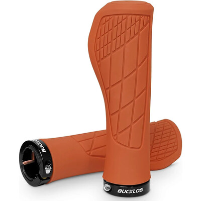 BUCKLOS Mânere pentru ghidon MTB Ergonomic, confortabil, pentru bicicletă de munte, Mânere Lokc pentru bicicletă, din cauciuc moale, pentru ghidon, Accesorii pentru biciclete
