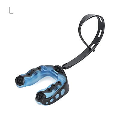 Apărător de gură Fotbal Cu protecție pentru buze Apărător pentru gură cu cureaua Protector pentru gură Baschet Karate Rugby Box Accesorii