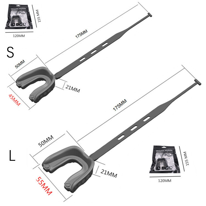 Apărător de gură Fotbal Cu protecție pentru buze Apărător pentru gură cu cureaua Protector pentru gură Baschet Karate Rugby Box Accesorii