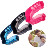 Protector de dinți 1 buc EVA Echipament de siguranță pentru sport 54 mm Dimensiune universală pentru adulți Baschet de înaltă calitate Rugby Box Apărător bucal