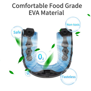 Προστατευτικό δοντιών 1τμχ EVA Sport Safety Equipment 54mm Universal Size for Adult High Quality Basketball Rugby Boxing Mouth Guard