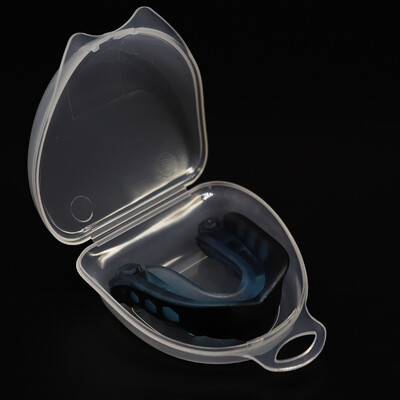 Protector de dinți 1 buc EVA Echipament de siguranță pentru sport 54 mm Dimensiune universală pentru adulți Baschet de înaltă calitate Rugby Box Apărător bucal