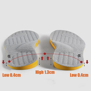 Lapos lábú ortopéd talpbetétek férfiaknak női cipők ívtámasztó talpbetétek gyerekeknek X/O típusú lábak térd Varus korrekciós cipőbetétek