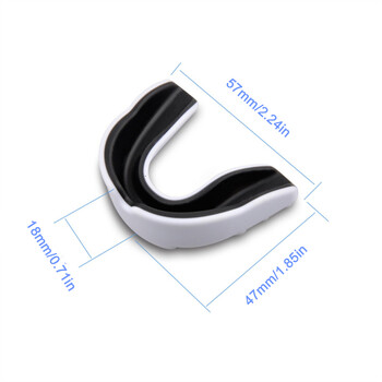 4 τμχ Mouth Guard Boxing Gum Shield MMA Martial Arts Mouth Guard Sports Mouthguard for Football Wrestling Hockey Lacrosse Boxing