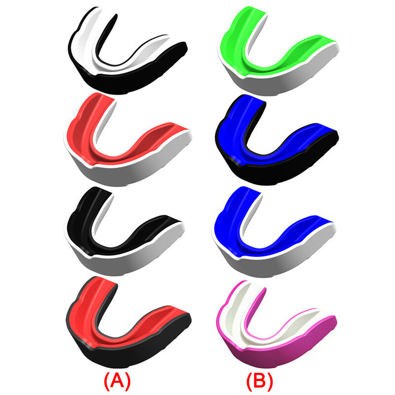 4 bucăți apărători de gură de box guma scut MMA arte marțiale apărători de gură sport pentru fotbal lupte hochei lacrosse box