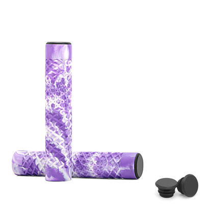 1 pereche de mânere pentru ghidon de bicicletă care prelungesc mânere anti-alunecare din cauciuc moale pentru bicicletă de munte pentru ghidon de 22,2 mm, trotinete, triciclu BMX