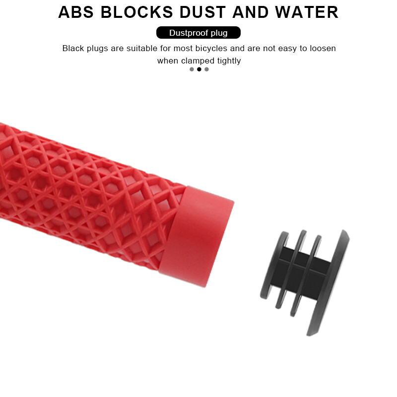 1 pereche de mânere pentru ghidon de bicicletă care prelungesc mânere anti-alunecare din cauciuc moale pentru bicicletă de munte pentru ghidon de 22,2 mm, trotinete, triciclu BMX