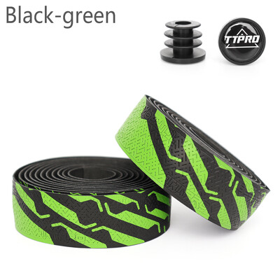 TTPRO bandă de bară pentru bicicletă de drum EVA, șoc ultra-ușoară, anti-alunecare, respirabilă, model șopârlă, bandă de ghidon pentru bicicletă, echipament pentru ciclism